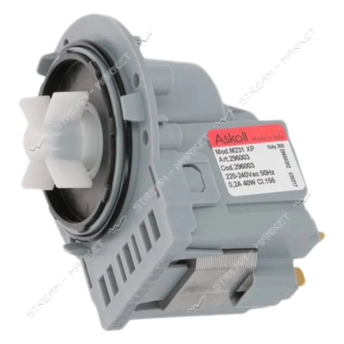 Насос универсальный Askoll M332 40W клеммы снизу