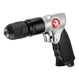 Дрель пневматическая с реверсом Intertool PT-0903 патрон самозажимной 1.5-10мм 3/8"