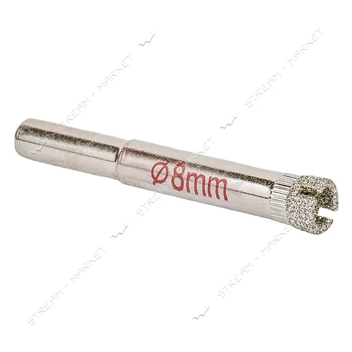 Коронки Sigma 1541081 алмазные по керамике и стеклу 8мм