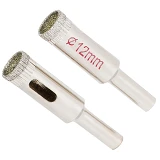 Коронки Sigma 1541121 алмазные по керамике и стеклу 12мм