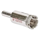Коронки Sigma 1541181 алмазные по керамике и стеклу 18мм                                            