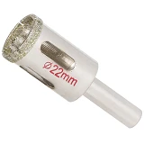 Коронки Sigma 1541221 алмазные по керамике и стеклу 22мм