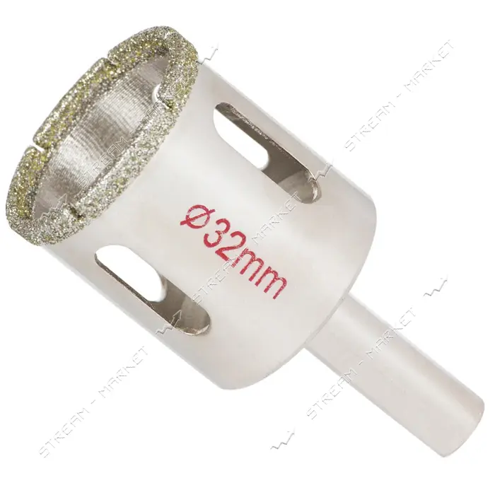 Коронки Sigma 1541321 алмазные по керамике и стеклу 32мм                                            
