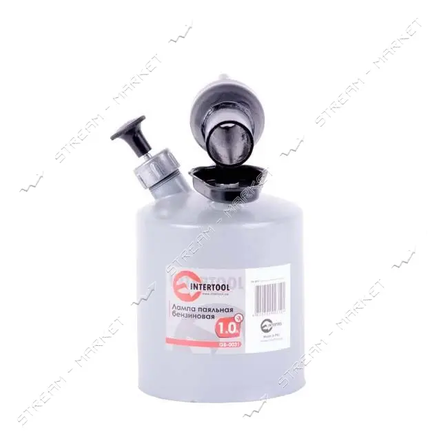 Лампа паяльная бензиновая Intertool GB-0031 1.0л