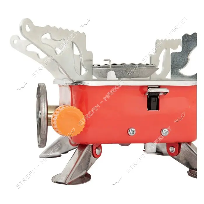 Плита газовая Mastertool 44-5103 однокомфорочная пьезоподжиг раскладная                             