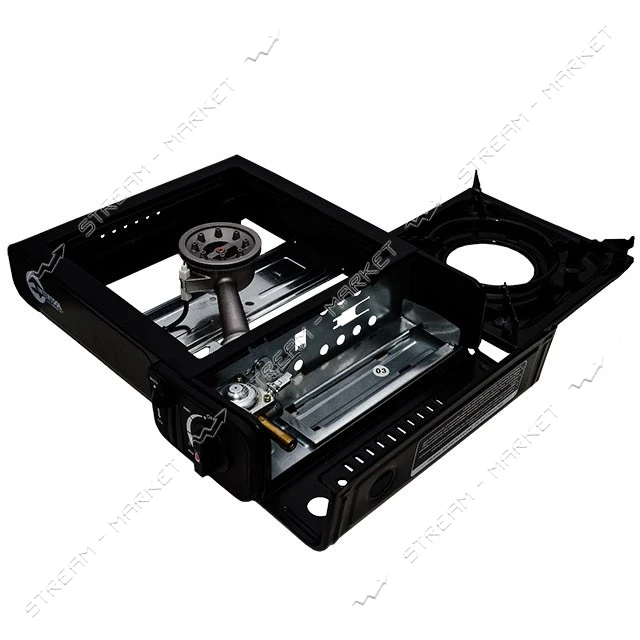 Плита газовая однокомфорочная пьезоподжиг Intertool GS-0001                                         