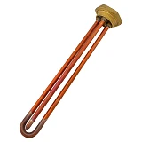 ТЭН для бойлеров TW 1.5 кВт резьба 1 1/4" прямой без анода                                          