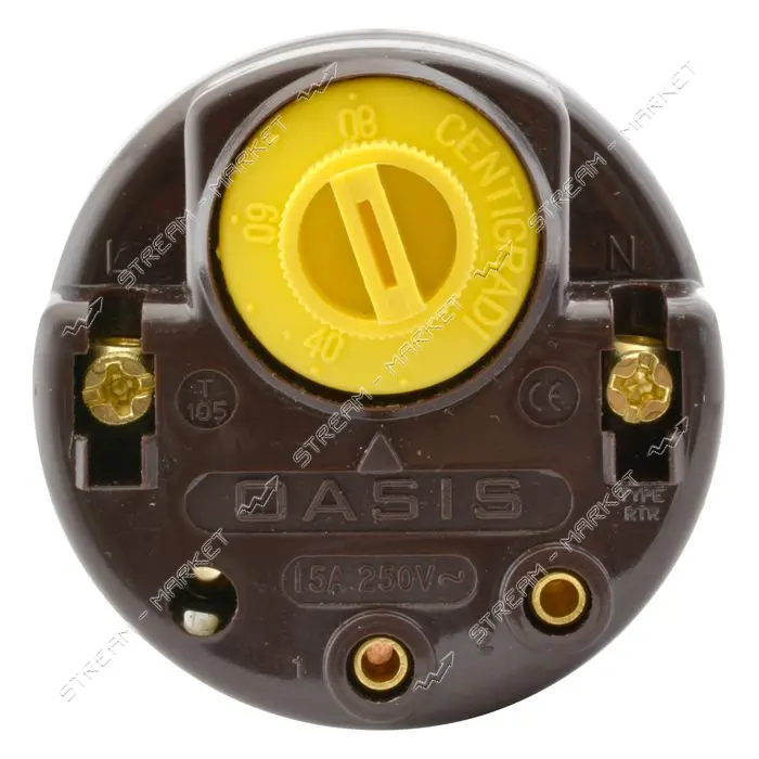 Термостат OASIS TR 15A/16А без тепловой защиты max температура 80С L300мм                           