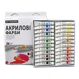 Набор красок 2412CEA-4 Art ranger акриловые 24 цвета 12мл