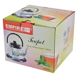 Чайник-заварник огнеупорный Empire 9451 1.1л стекло