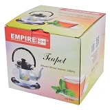 Чайник-заварник огнеупорный Empire 9461 1.3л стекло                                                 