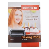 Набор форм для выпечки Empire 9842 прямоугольные антипригарное покрытие 3шт                         