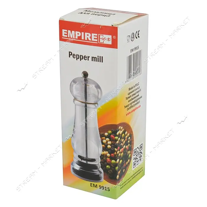 Измельчитель для специй Empire 9915 высота 17.5см акрил                                             