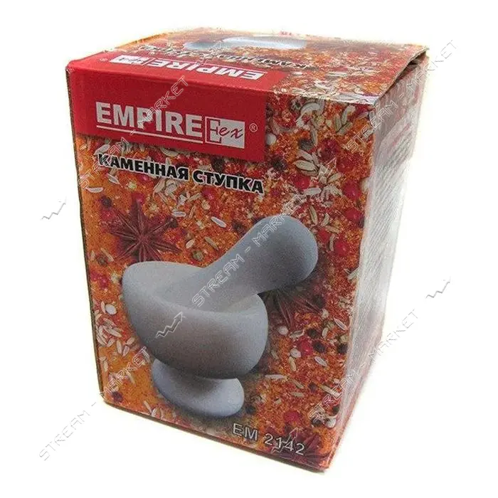 Ступка каменная Empire 2142 d100мм h110мм                                                           