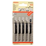 Пилки для электрического лобзика Bosсh T111C 5шт