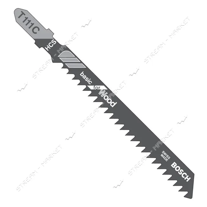 Пилки для электрического лобзика Bosсh T111C 5шт