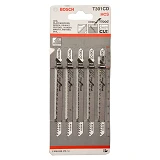 Пилки для электрического лобзика Bosсh T301CD 5шт