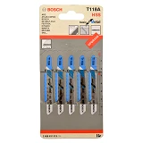 Пилки для электрического лобзика Bosсh T118A 5шт