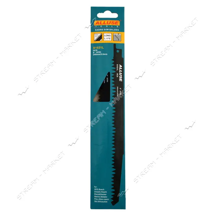 Полотно для сабельной пилы Alluse S1531L