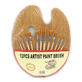 Набор кистей IMG2316 Artist palette 12шт плюс палитра