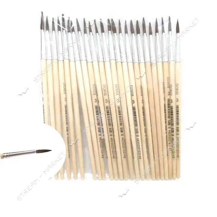 Кисть пони 3-K-P-K круглая 15.5см 3                                                                 