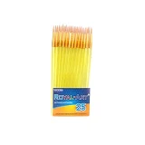 Кисть нейлон RA7614 круглая 17см 4 пластиковая ручка                                                