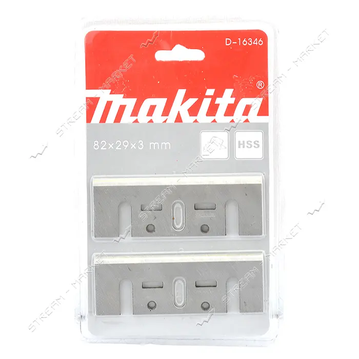 Набор ножей для рубанка Makita 82х29х3мм