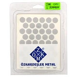Заглушка Weiss самоклейка 0288 Acik Gri 50шт світло-сірий