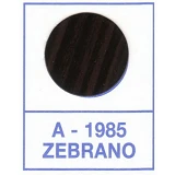 Заглушка Weiss самоклейка 1985 Zebrano 50шт глянцевый зебрана