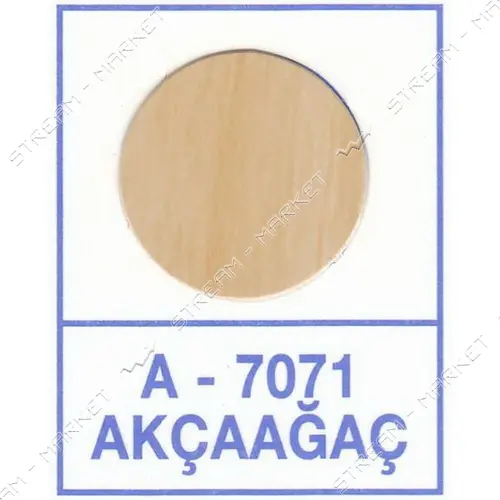 Заглушка Weiss самоклейка 7071 Akcaagac 50шт Клен                                                   