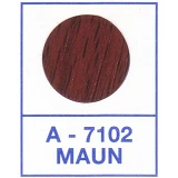 Заглушка Weiss самоклейка 7102 Maun 50шт Красное дерево                                             