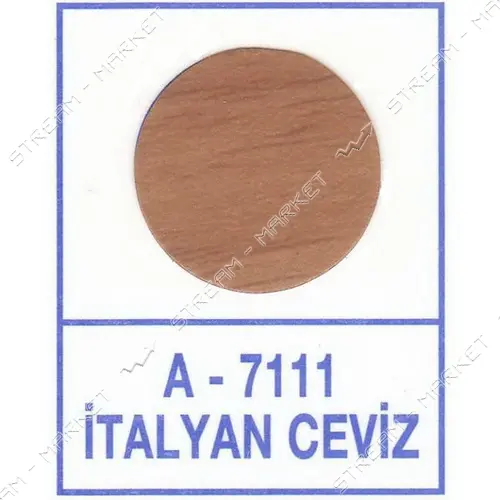 Заглушка Weiss самоклейка 7111 Ital.Ceviz 50шт итал орех                                            