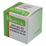 Замок врезной 555/Herme 138 Турция хром