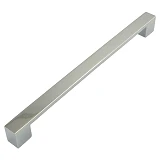 Ручка мебельная квадрат Yakut 224mm Турция хром                                                     