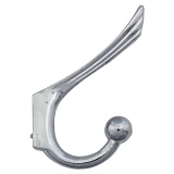 Крючок на планке 309-4 круглый 4 крючка хром