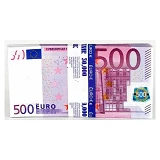 Сувенирные деньги 500 евро 80шт