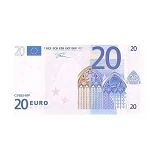 Сувенирные деньги 20 евро 80шт                                                                      