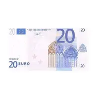 Сувенирные деньги 20 евро 80шт                                                                      