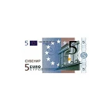Сувенирные деньги 5 евро 80шт
