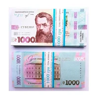 Сувенирные деньги 1000 гривен 80шт                                                                  