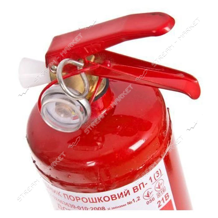Огнетушитель порошковый 1L-BП с манометром 1кг                                                      