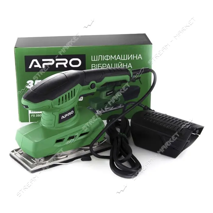 Шлифмашина Apro FS350 вибрационная 90х187