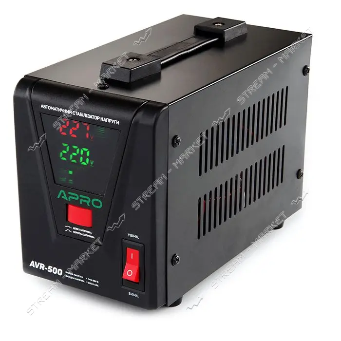 Стабилизатор напряжения Apro AVR-500 релейный