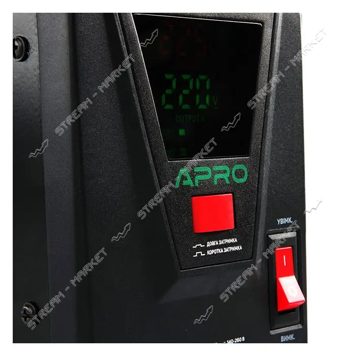 Стабилизатор напряжения Apro AVR-1000 релейный                                                      