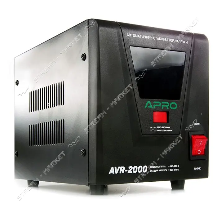 Стабилизатор напряжения Apro AVR-2000 релейный
