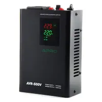 Стабилизатор напряжения Apro 852004 релейный 500 ВА подвесной                                       