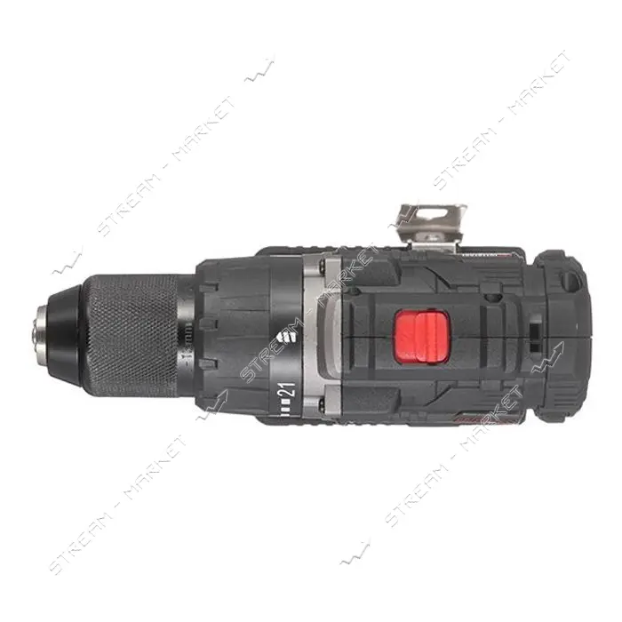 Дриль-шуруповерт Intertool WT-9360 аккумуляторный 20 В 0-500/0-2000об/мин 2-13мм без ЗУ и АКБ