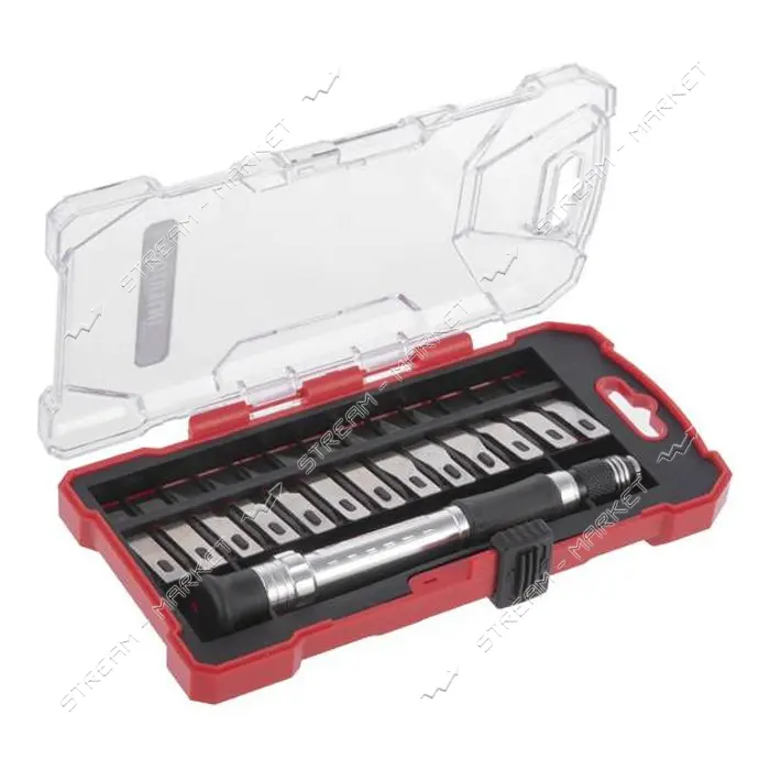 Набор скальпелей с держателем Intertool HT-0524 14шт