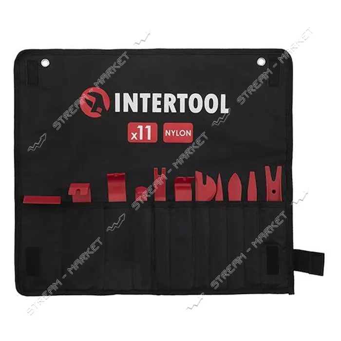 Набор съемников клипс и обшивки салона Intertool AT-0152 11шт                                       