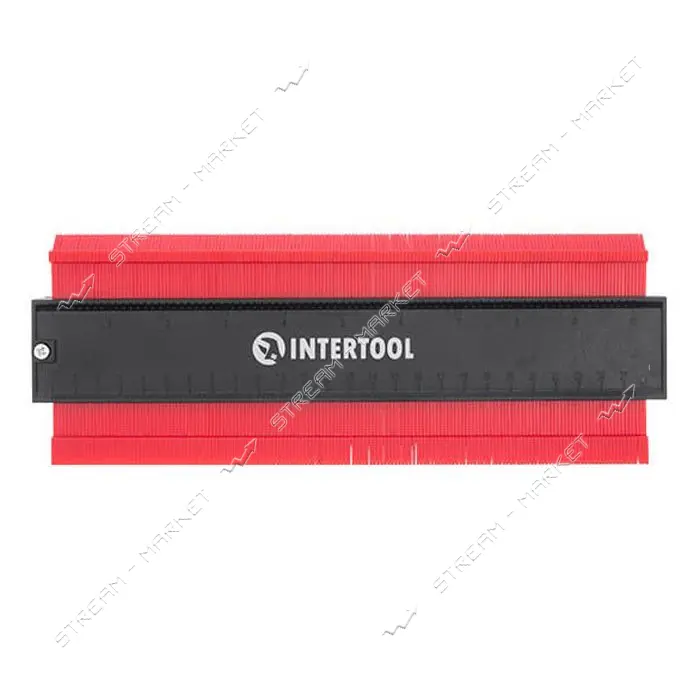 Шаблон для копирования контура Intertool MT-0025 250мм ABS с фиксатором                             